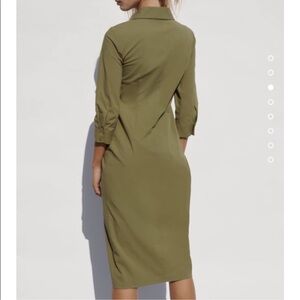 Zara Vestido Camisero shirt dress L